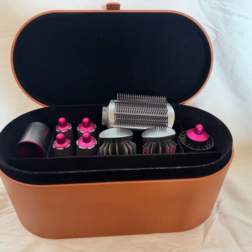 Dyson Airwrap Attachments and Case - No Wand